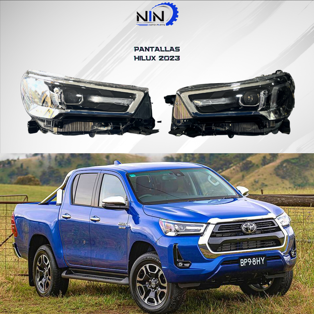 Pantallas Hilux 2023
